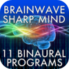 Brain Wave Sharp Mind ™ - 11 Binaural Brainwave Entrainment Programs for Mental Performance - Banzai Labs